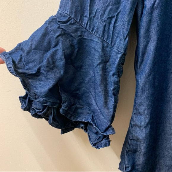 Cleo Ruffled Sleeves Top - Picture 3 of 4